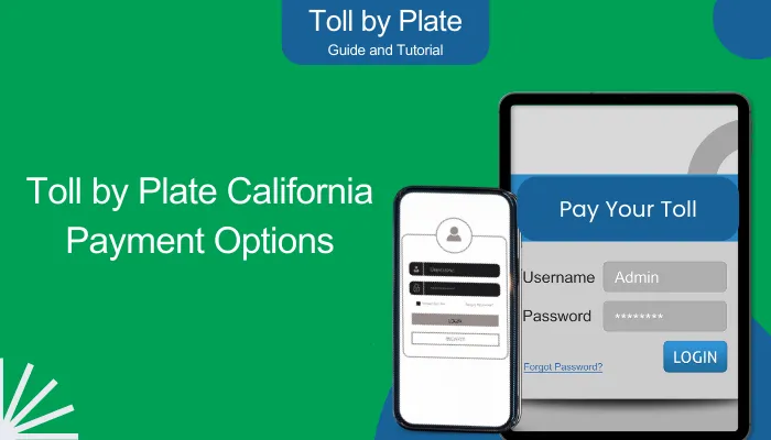 Toll by Plate California Payment Options